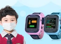 儿童测温定位手表，4G通话AI语音陪伴孩子安全成长
