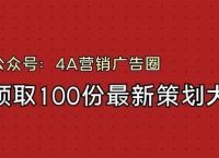 2022互联网营销方案-97例