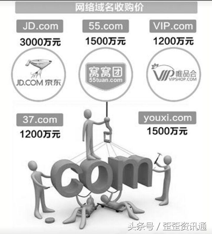 斥资1.1亿就买一个域名