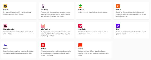 OpenAI首批开放可使用的第三方插件包括Expedia.jpeg