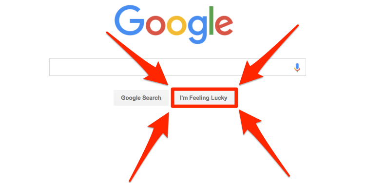 Google的桌面端首页都保留着一个“I'm Feeling Lucky”的按钮.png
