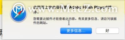 点击更多信息，此时浏览器会自动跳转至 Flash 安装页面.jpeg